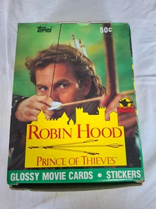 De colección 1991 Robin Hood Príncipe de los Ladrones Topps Caja de 36 Paquetes de Tarjetas Coleccionables - Imagen 1 de 6