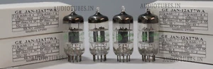 JAN-12AT7WA 6201 GE NOS NIB Made in USA Amplitrex Tested 1MQ #2390442/82/33/96 - Bild 1 von 7