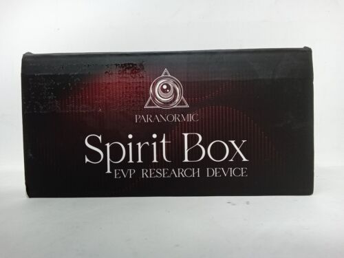 Ghost Hunting Equipment PARANORMIC Spirit Box integrierte Taschenlampe 64GB SD Karte