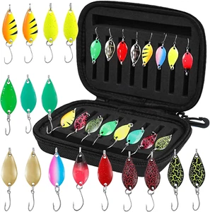 Spoon - Set Di 16 Esche Artificiali per Trote, Spinner per Trote, 2,5 G/3,5 G/5 - Foto 1 di 12