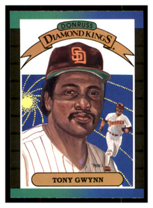 1989 Donruss Tony Gwynn Diamond Kings #6 San Diego Padres