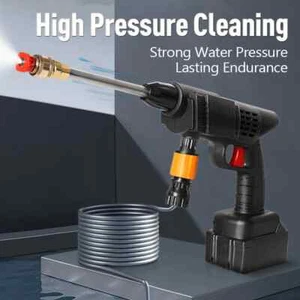 Kabellose Auto Waschmaschine Hochdruck Wasserpistole Leistungsstarke Spritzpistole - Bild 1 von 23