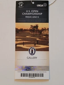 2014 Mens US Open  Ticket Pinehurst NC  June 13 - Picture 1 of 2