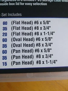 320 STAINLESS STEEL SCREWS INTERIOR EXTERIOR TRIM DASH UPHOLSTERY OVAL PAN FLAT - Picture 1 of 7