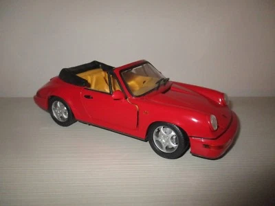 PORSCHE CARRERA 911 ROSSA ANSON  SCALA 1:18 NO BOX - Immagine 1 di 3