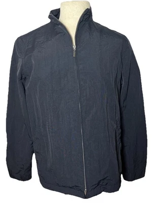 Gap Unisex Nylon Windbreaker Jacket Size M Blue Full Zip Outdoor pre owned - Image 1 of 4