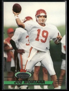 Joe Montana 1993 Stadium Club #440 Kansas City Chiefs - Picture 1 of 2