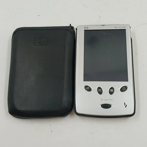 HP Jornada 540 Series Silver Pocket PC PDA Electronic Handheld w Stylus Untested - Picture 1 of 9