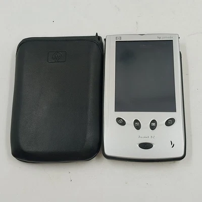 HP Jornada 540 Series Silver Pocket PC PDA Electronic Handheld w Stylus Untested - Image 1 of 4