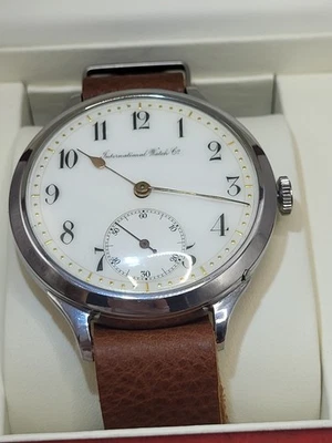 Reloj para hombre suizo [antiguo] 48 mm IWC 1920S International Watch Company matrimonio Foto 1 de 4
