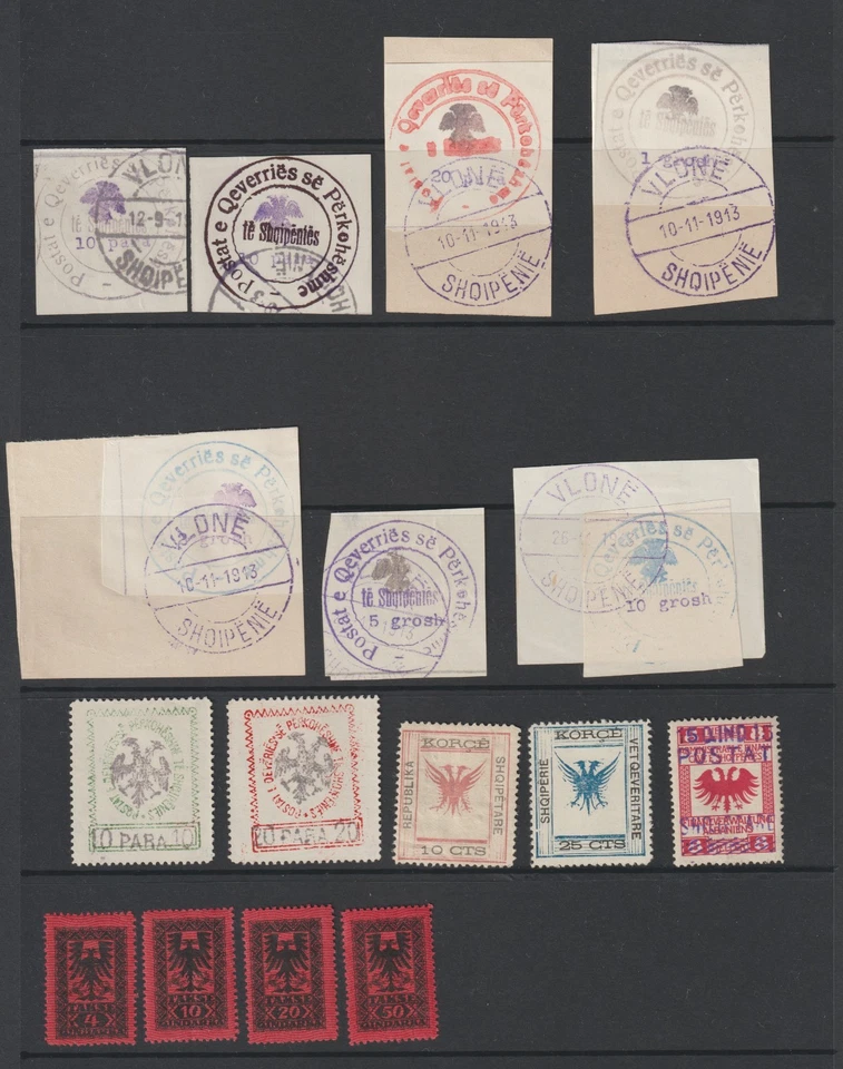 Albania 1913-1922 mint and used collection - Image 1 of 1