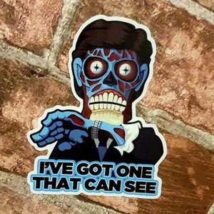 They Live Obey 100mm Quality Weatherproof Vinyl Sticker Any Surface Laptop Wall - Picture 1 of 5