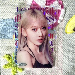 Le Sserafim Transparent Photocard Kpop Sakura Chaewon Yunjin Kazuha Eunchae - Picture 1 of 2