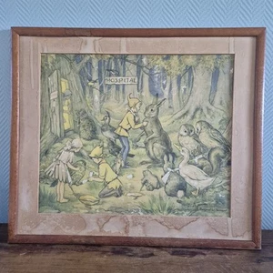 Vintage Margaret W. Tarrant Art Painting Print Litho Koninklijke Van GORKUM - Picture 1 of 4