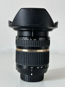 Tamron SP 10-24mm f/3.5-4.5 Di II Lens for Nikon–UV Filter,Caps & Cracked Hood - Picture 1 of 11