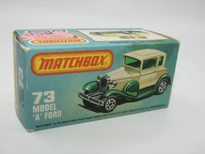 Matchbox Superfast No 73 Model A Ford without New Original Empty Box Near Mint - Picture 1 of 4