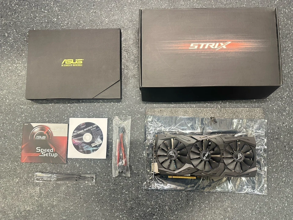 ASUS ROG Strix GTX1080 OC – 8GB GDDR5X – Gaming Grafikkarte - Immagine 1 di 4