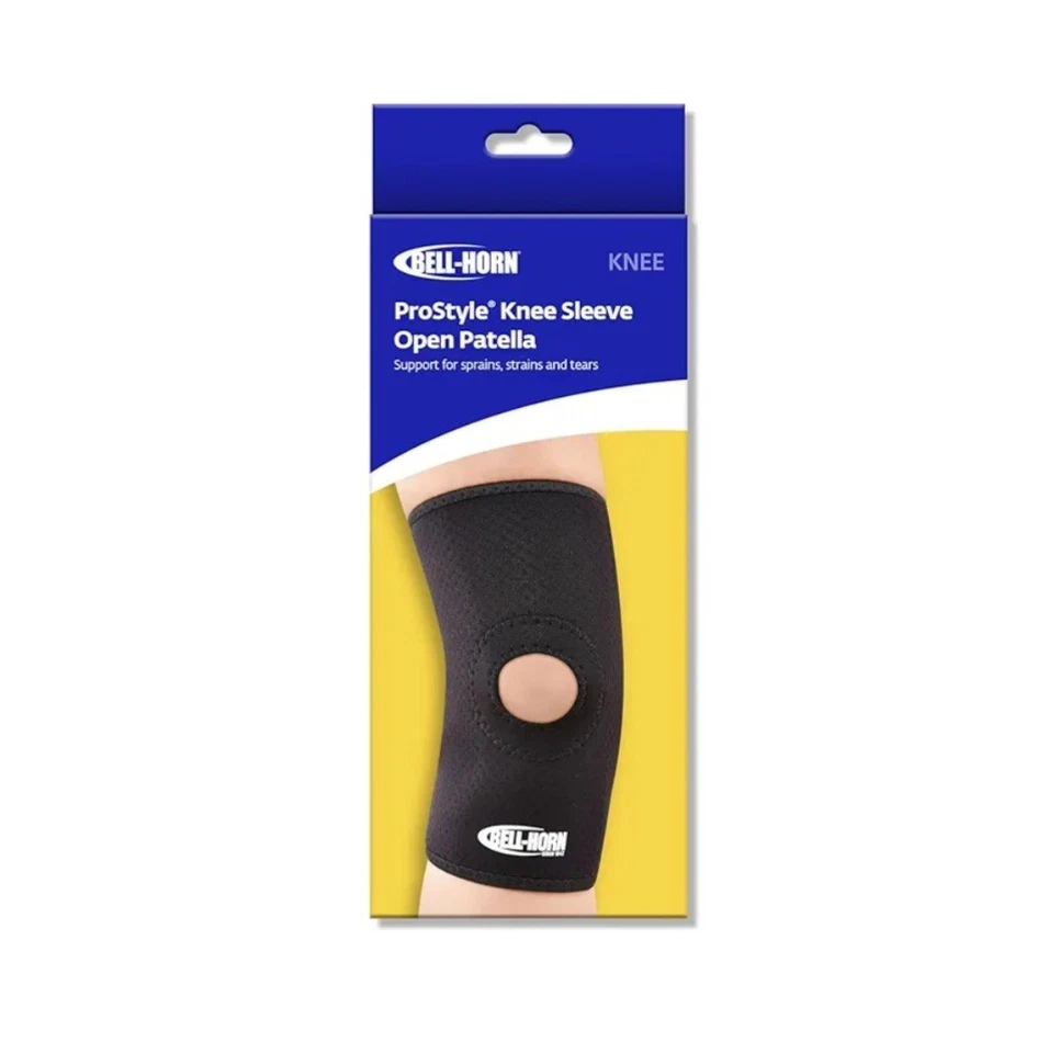 Prostyle Knee Sleeve Open Patella in Black Size Large