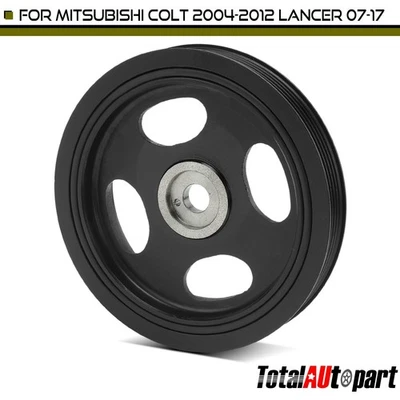New Engine Crankshaft Pulley for Mitsubishi Colt 04-12 Lancer 2007-2017 MN163744 - Image 1 of 4