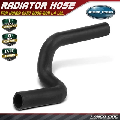 Manguera de refrigerante de radiador lateral inferior para Honda Civic 2006-2011 L4 1,8 L gas 4 puertas Foto 1 de 4