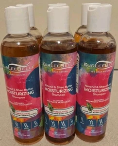 6pk KurleeBelle Almond & Shea Butter Moisturizing Shampoo 8oz - Picture 1 of 2