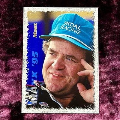 ‘Go Fast’ Rick Mast 1995 Maxx Premium Gold NASCAR Remington Auto Racing Legend💙 - Image 1 of 2