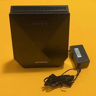 NETGEAR Nighthawk X6 EX7700 AC2200 Tri-band WiFi Mesh Extender Router Working - Image 1 of 4