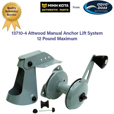 Sistema de elevación de anclaje manual Attwood 13710-4 12 libras máximo Foto 1 de 4