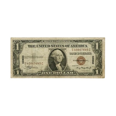 USA 1 Dollar Hawaii 1935A F-VF - Image 1 of 2
