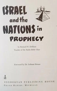 "ISRAEL UND DIE NATIONEN IN DER PROPHEZEIUNG" R. DeHaan, Vintage 1968 1. Aufl. 1. Druck HC/DJ" - Bild 1 von 12