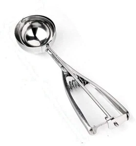 Chef Remi Ice Cream Scoop 4cm Stainless Steel - Easy Trigger - Picture 1 of 4
