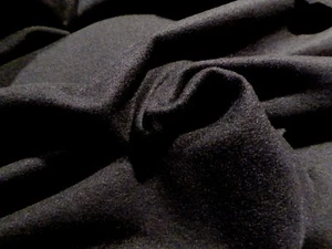 Chaqueta negra, suave, lana/cachemira de doble cara - ¡Perfecta para primavera y otoño!¡! - Imagen 1 de 1