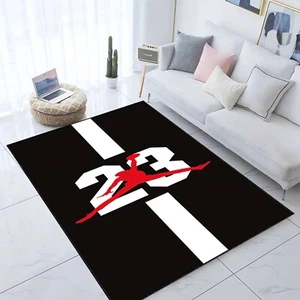 Basketball Legendman Rug, American Basketball Decor Rug, Basketball Popular Man - Picture 1 of 8