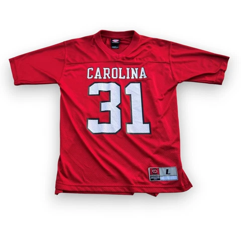 South Carolina Gamecocks Football Jersey Genuine Stuff Kids Youth Size Large Cover