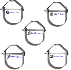 Figure 260 Adjustable Clevis Hanger 3" Pipe Hot Dip Galvanized 260HD3 (5-Pack) - Picture 1 of 7