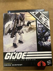 Gi Joe Classified 6” Deluxe Cobra Snow Serpent nuovo e sigillato - Foto 1 di 4