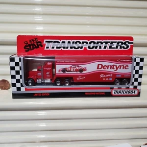 Matchbox White Rose #87 JOE NEMECHEK DENTYNE 1993 CY104 Super Star Transporter  - Picture 1 of 5