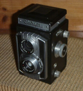 Weltaflex TLR Kamera mit Trioplan 1:3,5/75mm - Nr. 47099  mit Tasche