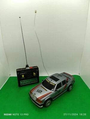 Voiture Télécommandée Nikko Mercedes 300 E Vintage Avec Télécommande  - Photo 1/4