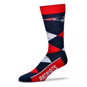 Calcetines For Bare Feet New England Patriots Argyle Lineup - Imagen 1 de 1