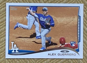 2014 Topps Baseball ALEX GUERRERO RC #643 Dodgers - Picture 1 of 2