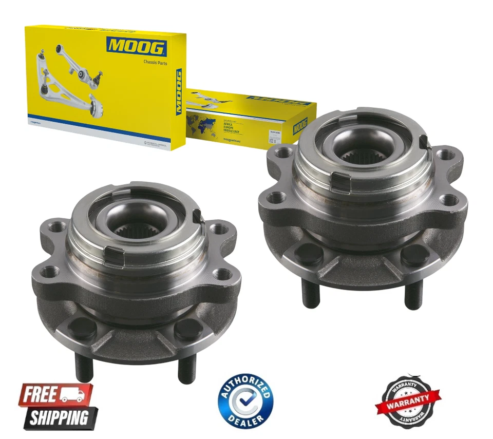 Bujes de cojinetes de rueda delantera MOOG para Nissan Altima Máxima Murano Pathfinder JX35 Foto 1 de 1
