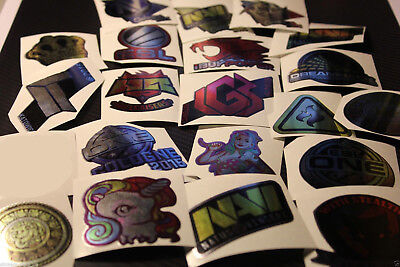 X10 Any Foil Metal Stickers From CS GO In Real Life ESL MLG CSGO Counter Strike • 12.77€