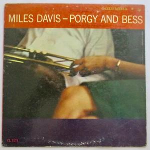 Miles Davis Porgy and Bess Columbia CL 1274 Original "6 Eye Label"  Mono 1960 - Picture 1 of 4