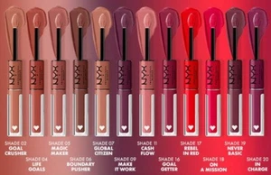 Brillo labial líquido NYX Shine Loud 3,4 ml sellado - elige tono - Imagen 1 de 17