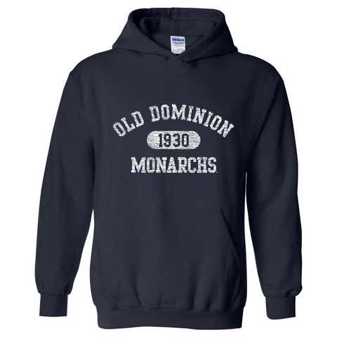 Old Dominion Monarchs Athletic Arch Hoodie - Navy Cover