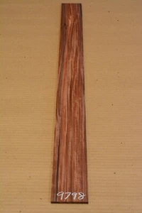 Morado Pau Ferro FINGERBOARD FRETBOARD STOCK 27+ x 2-1/2+ x 15/64 thin #9798 - Picture 1 of 2