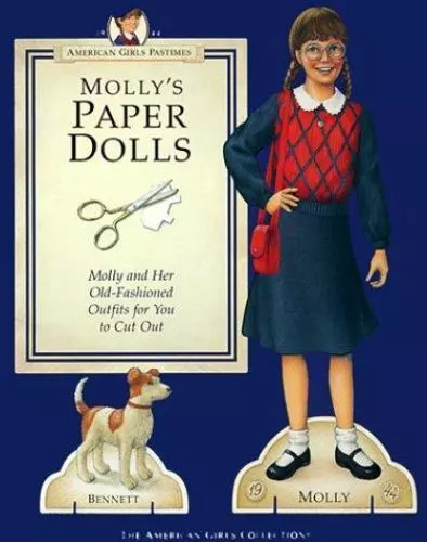 Molly's Paper Dolls : Molly and Her Old-Fashioned Outfits for You to Cut Out by Jodi Evert (1992, Other)