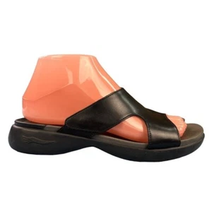 Dansko Sandals Womens Size 7.5-8 Black Leather Black Slip On Shoes - Picture 1 of 11