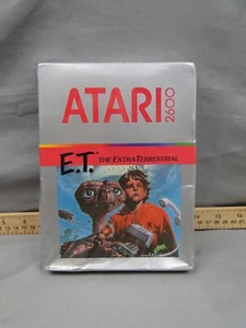 Vintage 1982 Atari 2600 E.T. The Extra Terrestrial Video Game Sealed - Bild 1 von 10